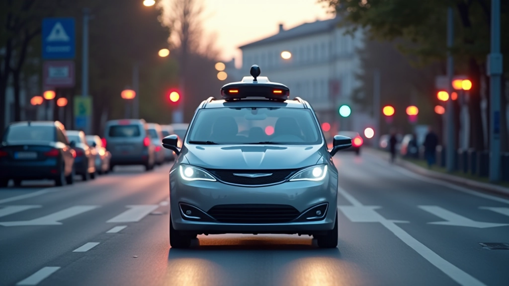 Pašbraucošs automobilis pilsētā